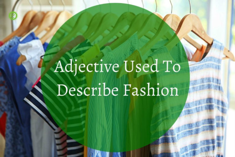 Fancy Adjective Words To Describe Fashion Style EnglishBix