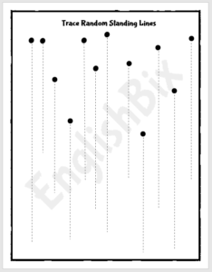 Standing Line Tracing Mini Workbook for Kids - EnglishBix