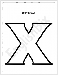 letter x pictures coloring book for kids englishbix