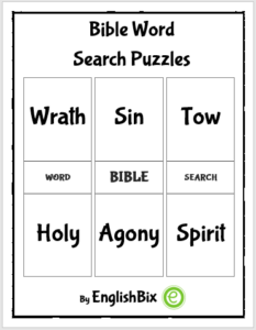 Sacred Scriptures Texts Worksheets &amp; Printables - EnglishBix