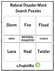natural disaster worksheets printables englishbix