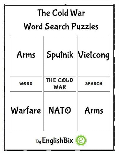 The Cold War Word Search Puzzles Mini-Workbook