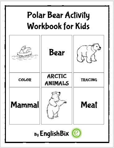 Polar Bears of Arctic Activity Workbook