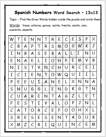 spanish word search puzzles printable englishbix