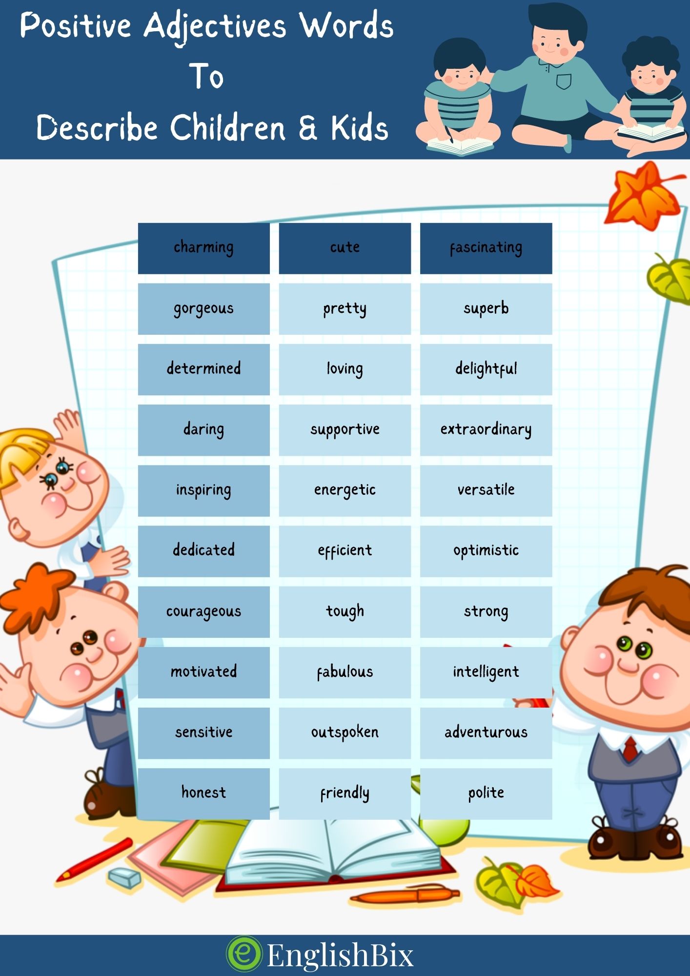 Alternative Adjectives Vocabulary Grid (Teacher-Made)