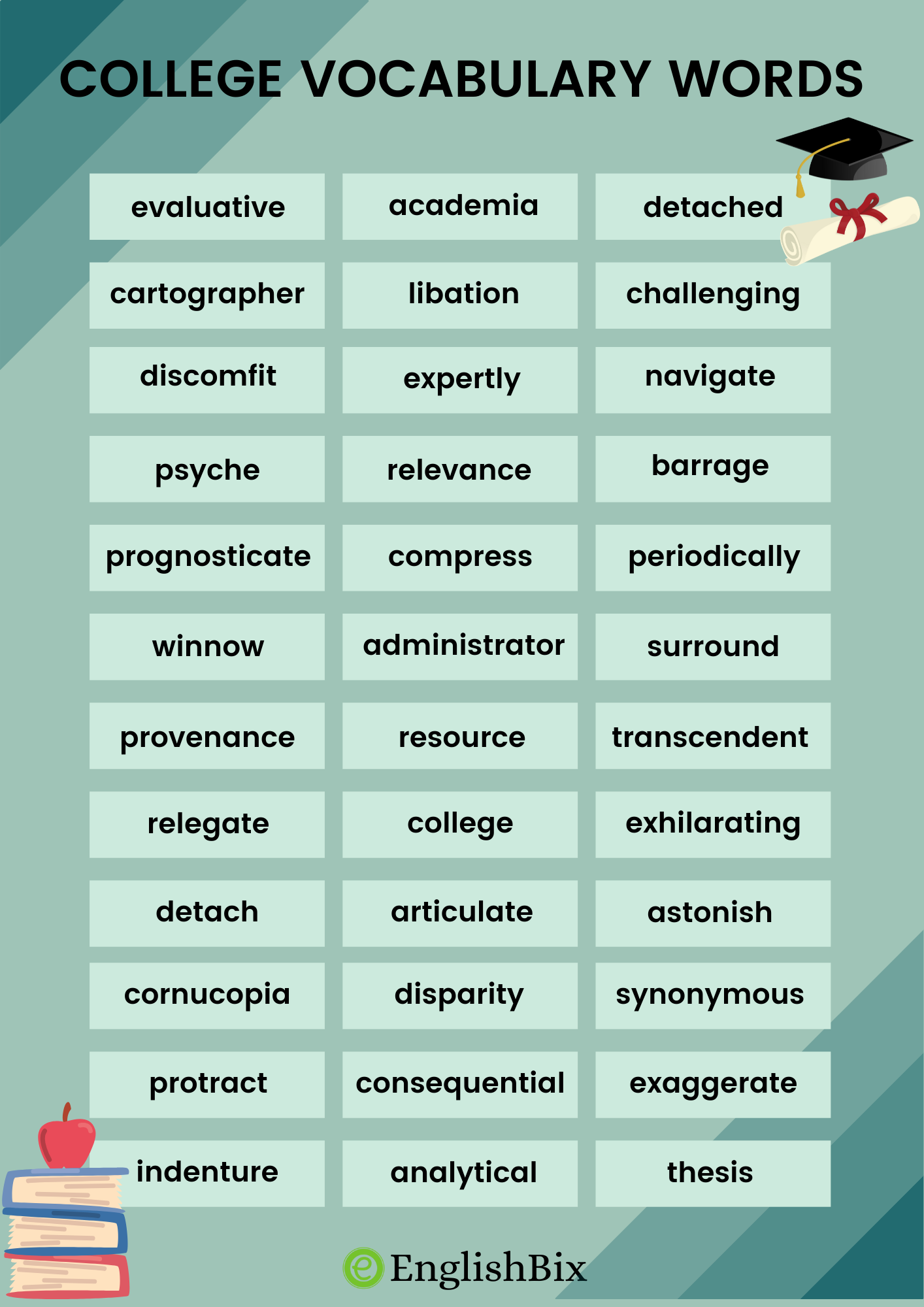 phd level vocabulary