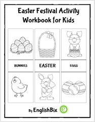 Easter Festival Activity Workbook for Students