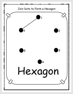 hexagon dot to dot worksheet englishbix