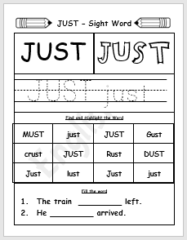 1st grade vocabulary worksheets printables englishbix