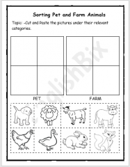 Pets - Domestic Animals Worksheets & Printables - EnglishBix