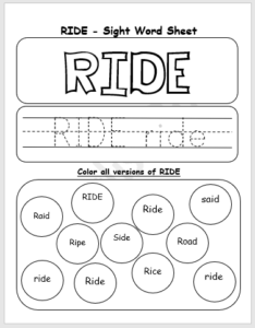 Tracing Pages Worksheets &amp; Printables - EnglishBix