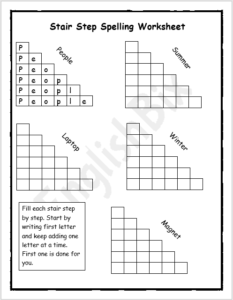 Writing Worksheets &amp; Printables - EnglishBix